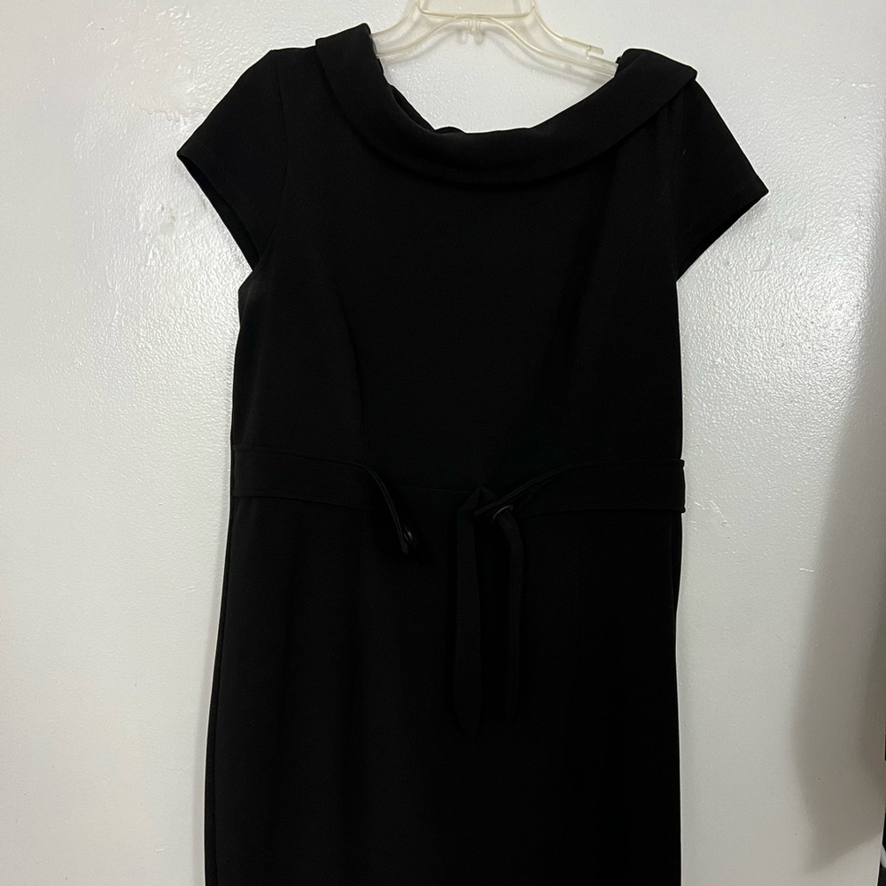 Black gently worn dress size 16